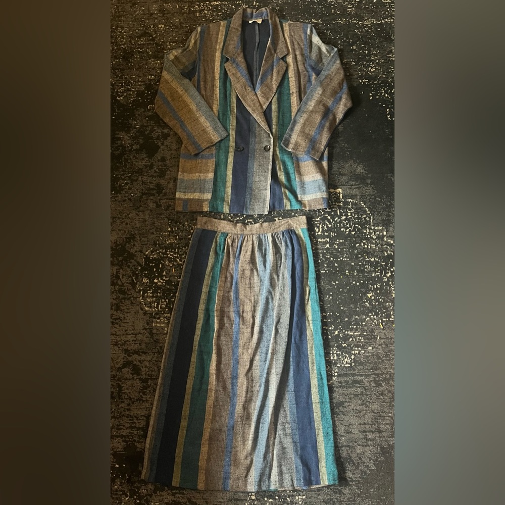 Vintage blazer & skirt set